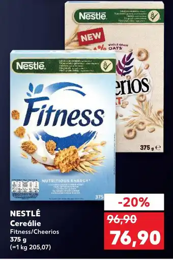 Kaufland NESTLÉ Cereálie nabídka