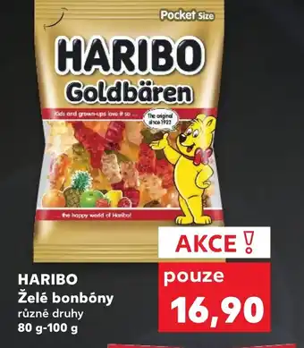 Kaufland HARIBO Želé bonbóny nabídka