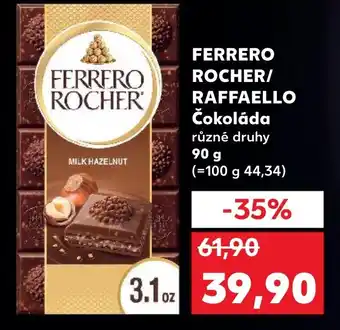 Kaufland FERRERO ROCHER/ RAFFAELLO Čokoláda nabídka