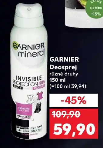Kaufland GARNIER Deosprej nabídka