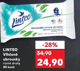 Kaufland LINTEO Vlhčené ubrousky nabídka