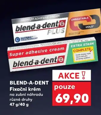 Kaufland BLEND-A-DENT Fixační krém nabídka