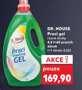 Kaufland DR. HOUSE Prací gel nabídka