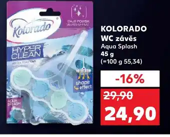 Kaufland KOLORADO WC závěs nabídka