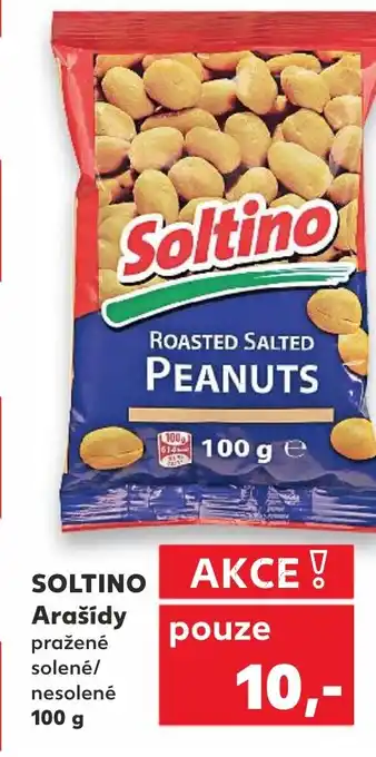 Kaufland SOLTINO Arašídy nabídka