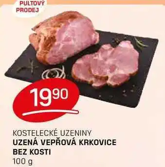 Flop Uzená vepřová krkovice bez kosti 100 g nabídka