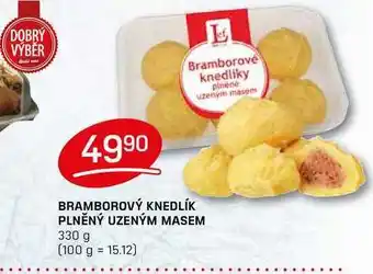 Flop Bramborový knedlík plněný uzeným masem 330 g nabídka