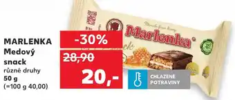 Kaufland MARLENKA Medový snack nabídka
