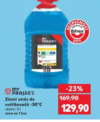Kaufland Zimní směs do ostřikovačů -30°C nabídka