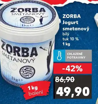 Kaufland ZORBA Jogurt smetanový nabídka