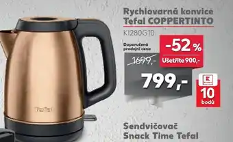 Kaufland Rychlovarná konvice Tefal COPPERTINTO nabídka