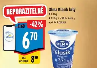 Albert Olma Klasik bílý nabídka