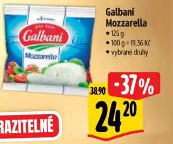 Albert Galbani Mozzarella nabídka