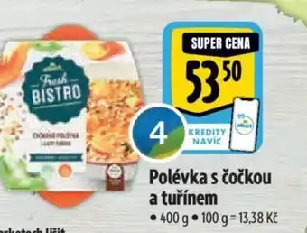 Albert Polévka s čočkou a tuřínem nabídka