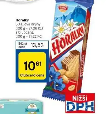 Tesco Horalky nabídka