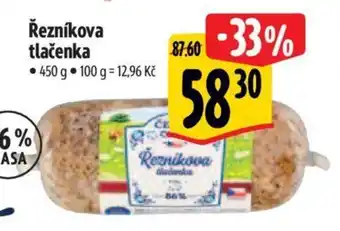 Albert Řezníkova tlačenka nabídka