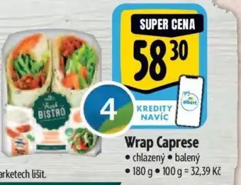 Albert Wrap Caprese nabídka
