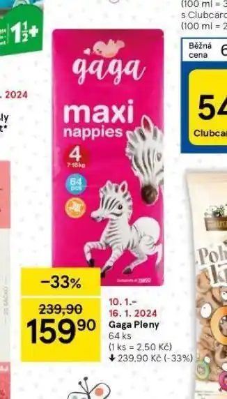 Tesco Gaga pleny nabídka