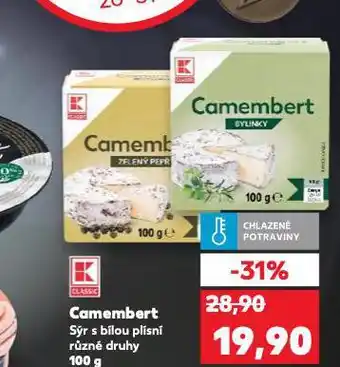 Kaufland Camembert nabídka