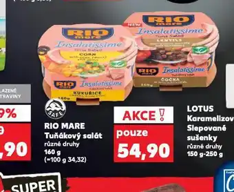 Kaufland Rio mare tuňákový salát nabídka
