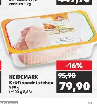 Kaufland Krůtí spodní stehno nabídka