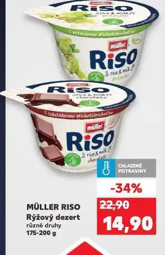 Kaufland Müller riso rýžový dezert nabídka