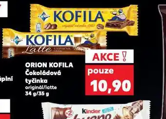 Kaufland Orion kofila čokoládová tyčinka nabídka