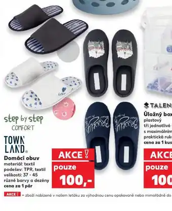 Kaufland Domácí obuv nabídka