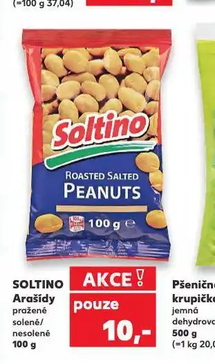 Kaufland Soltino arašídy nabídka