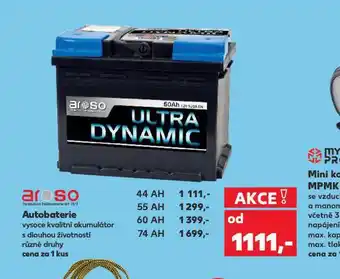 Kaufland Autobaterie 44 ah nabídka