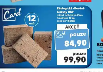 Kaufland Ekologické dřevěné brikety ruf nabídka