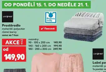 Kaufland Napínací prostěradlo 140-160 x 200 cm nabídka
