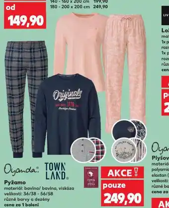 Kaufland Pyžamo nabídka