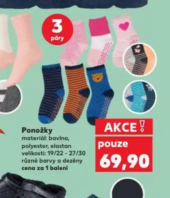 Kaufland Ponožky nabídka