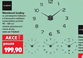 Kaufland Nástěnné hodiny nabídka