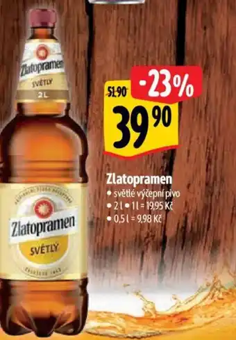 Albert Zlatopramen 2L nabídka