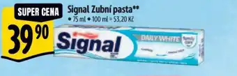 Albert Signal Zubní pasta nabídka