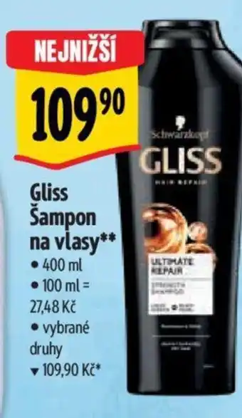 Albert Gliss Šampon na vlasy nabídka