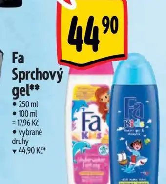 Albert Fa Sprchový gel nabídka