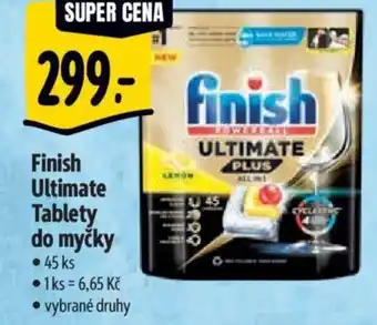 Albert Finish Ultimate Tablety do myčky nabídka