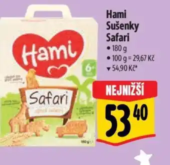Albert Hami Sušenky Safari nabídka
