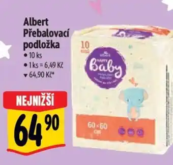 Albert Albert Přebalovací podložka nabídka