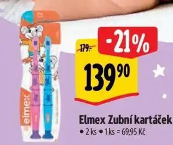 Albert Elmex Zubní kartáček nabídka