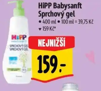 Albert HiPP Babysanft Sprchový gel nabídka