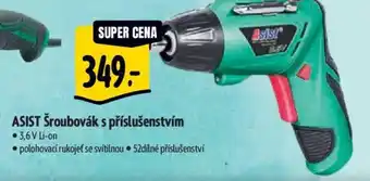ASIST Šroubovák s příslušenstvím