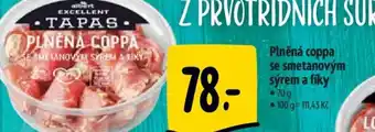 Albert Plněná coppa se smetanovým sýrem a fíky nabídka