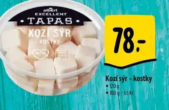 Albert Kozí sýr - kostky nabídka