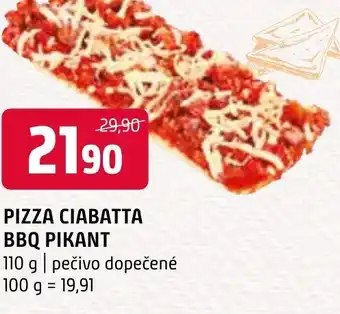 Terno PIZZA CIABATTA BBQ PIKANT nabídka