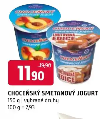 Terno CHOCEŇSKÝ SMETANOVÝ JOGURT nabídka