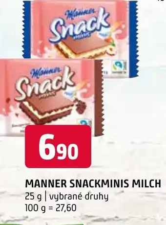 Terno MANNER SNACKMINIS MILCH nabídka